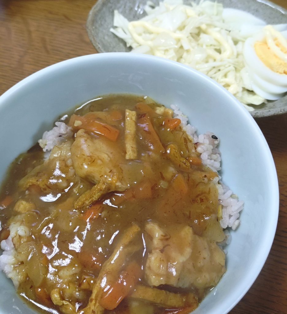 グリコ カレーライス南蛮丼